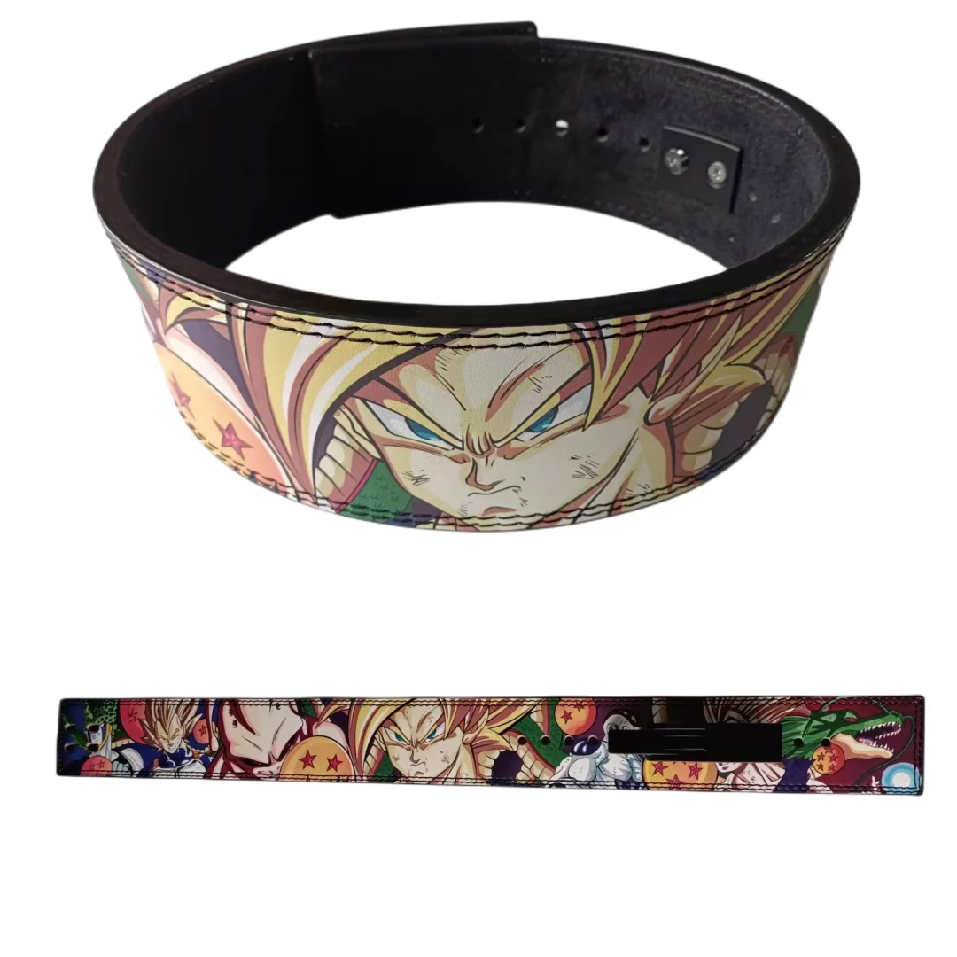 Weight Belt Lifting - Anime Weight Lifting Belt Real Leather