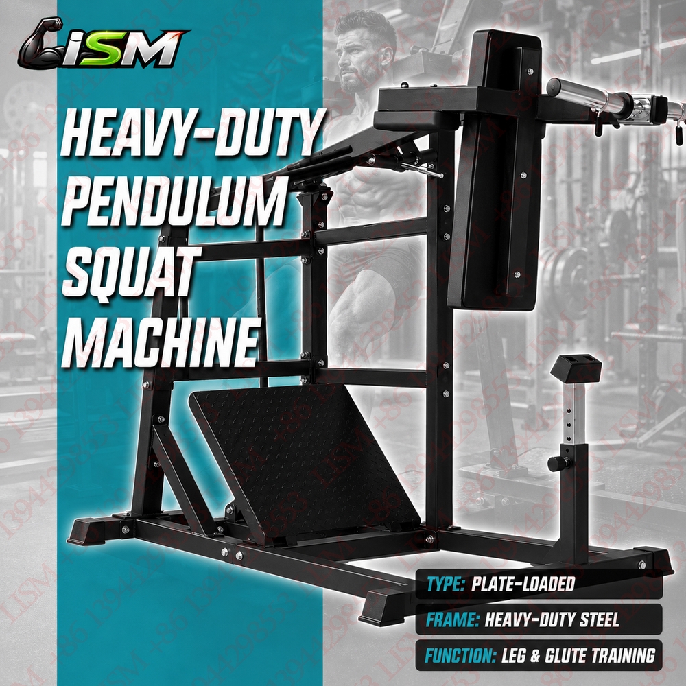 Home Gym Hack - Heavy Duty Pendulum Squat Machine Plate