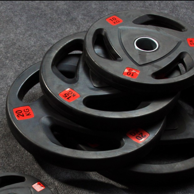 Weight Plate Bumper - Home Fitness Rubber Coated Barbell Discs