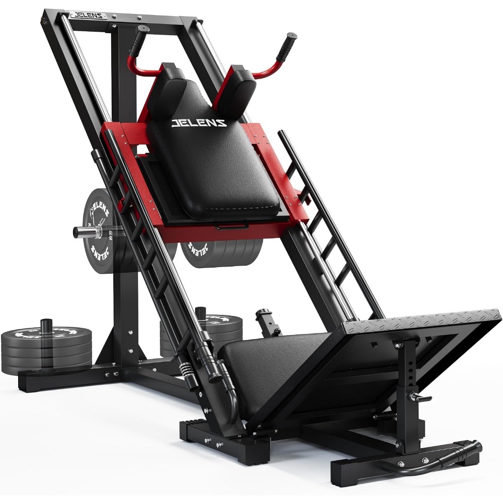 Home Gym Hack - Leg Press Hack Squat Machine: Professional