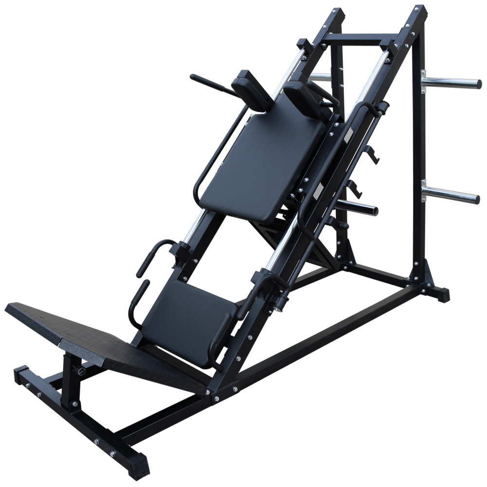 Home Gym Hack - Adjustable Leg Press Hack Squat Machine