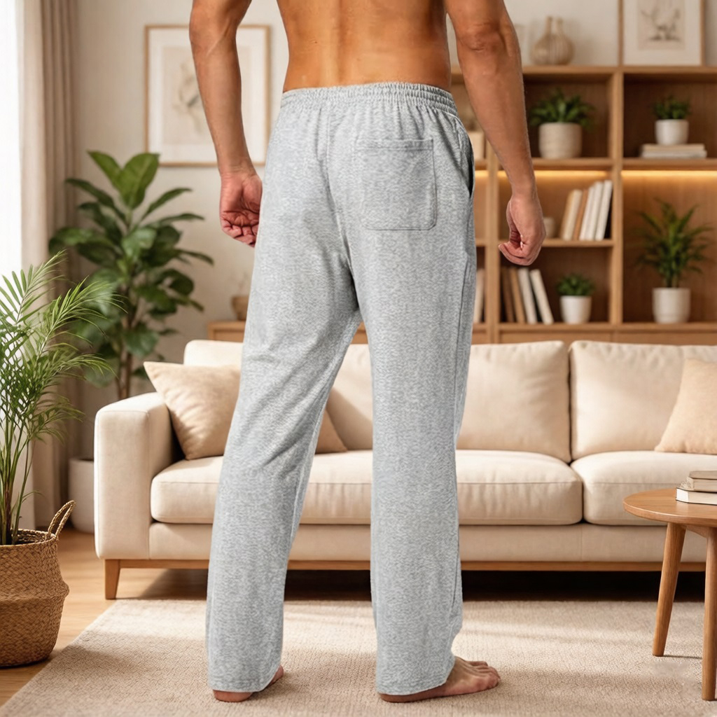 Men's Loose Sports Pants With  - Home Gym China reseña y precio