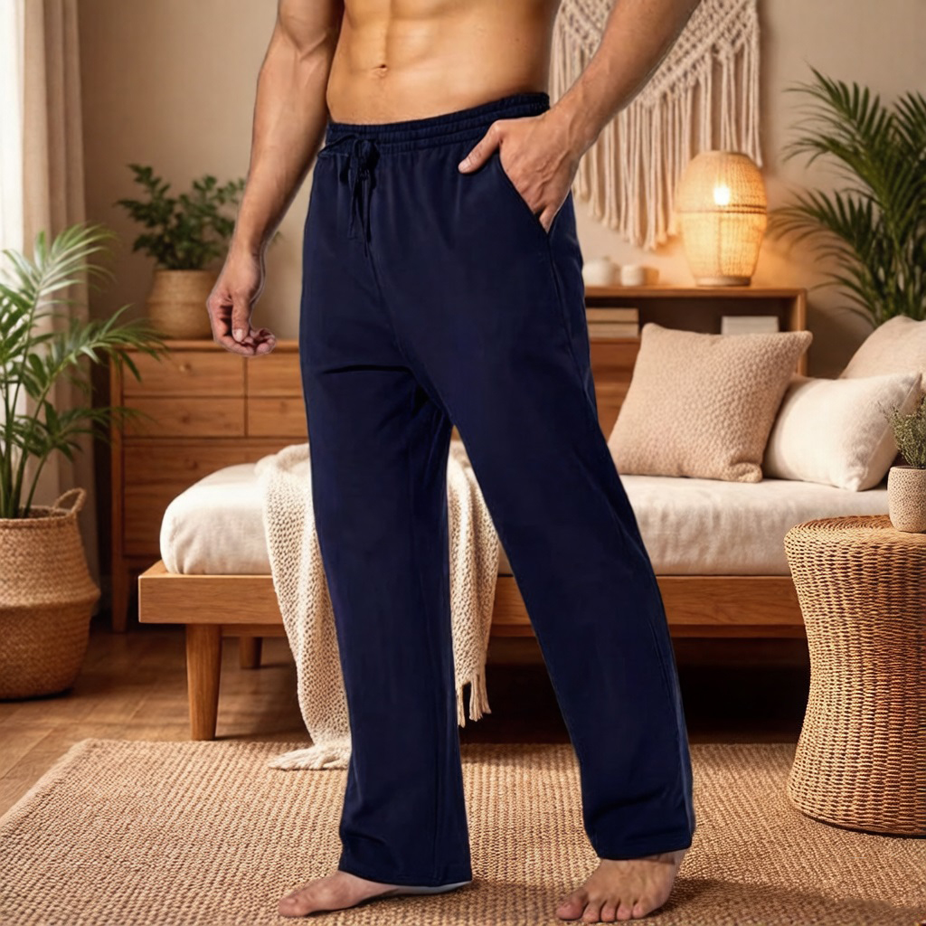 Men's Loose Sports Pants With  - Home Gym China reseña y precio