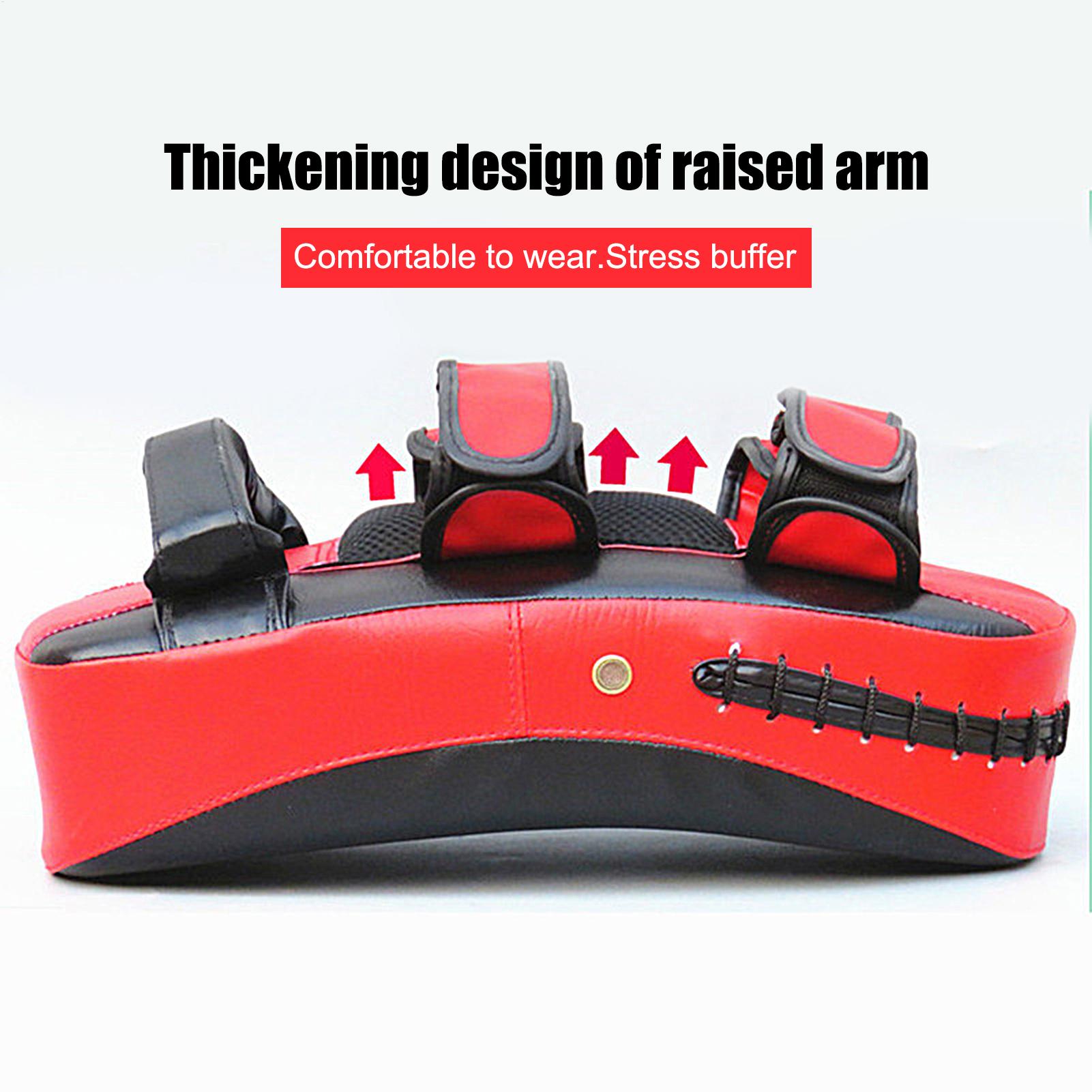 PU Leather Boxing Pads Curved  - Home Gym Women reseña y precio