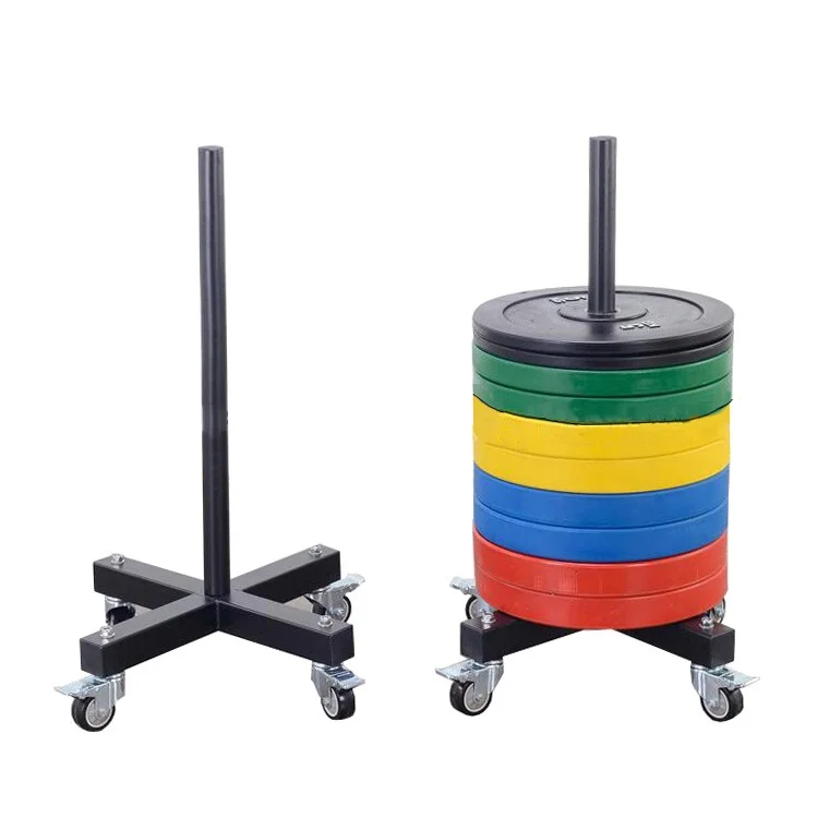 Weight Plate Stand Movable Bar - Weight Plate Bumper reseña y precio