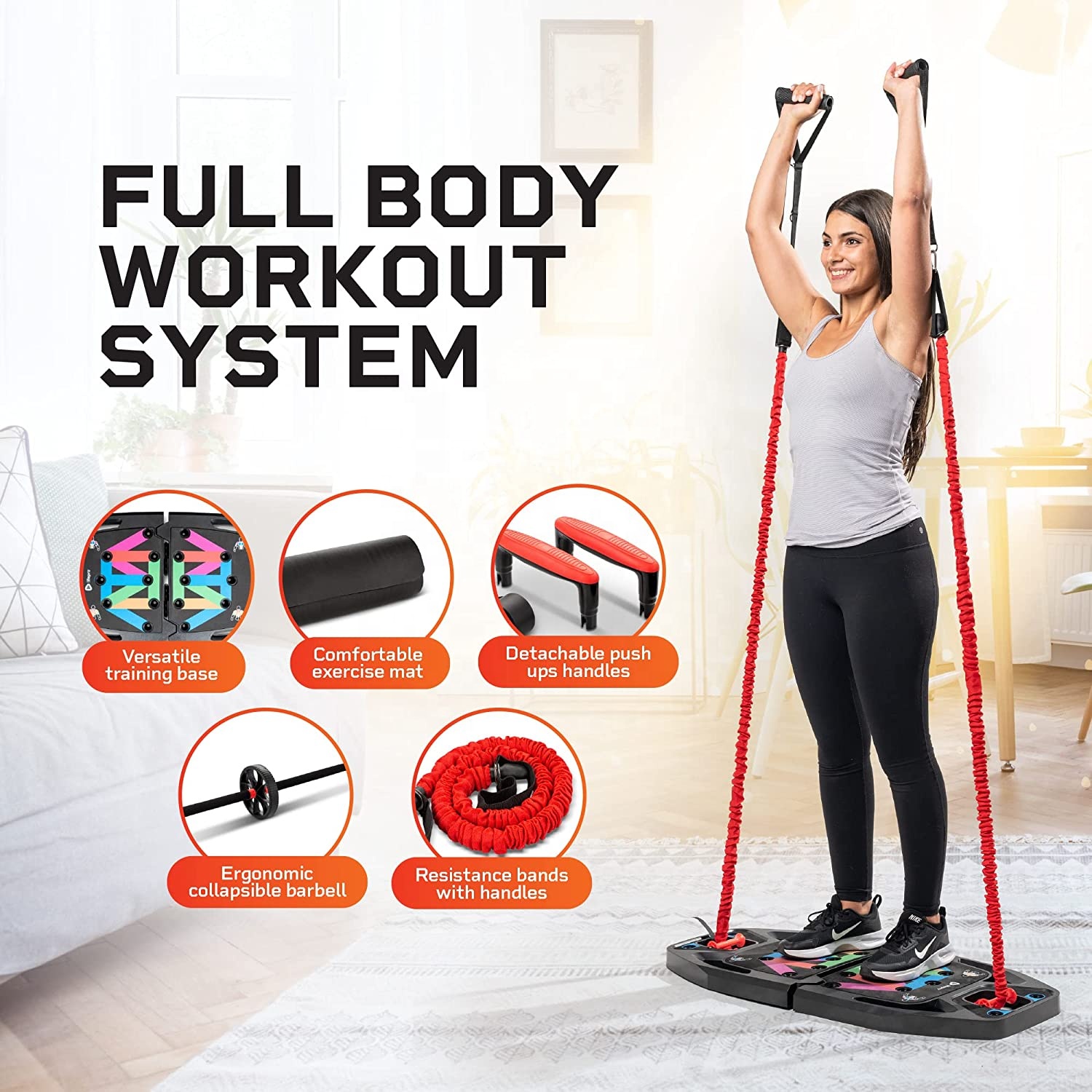 Home Gym Portable Strength Tra - Home Gym Resistance reseña y precio