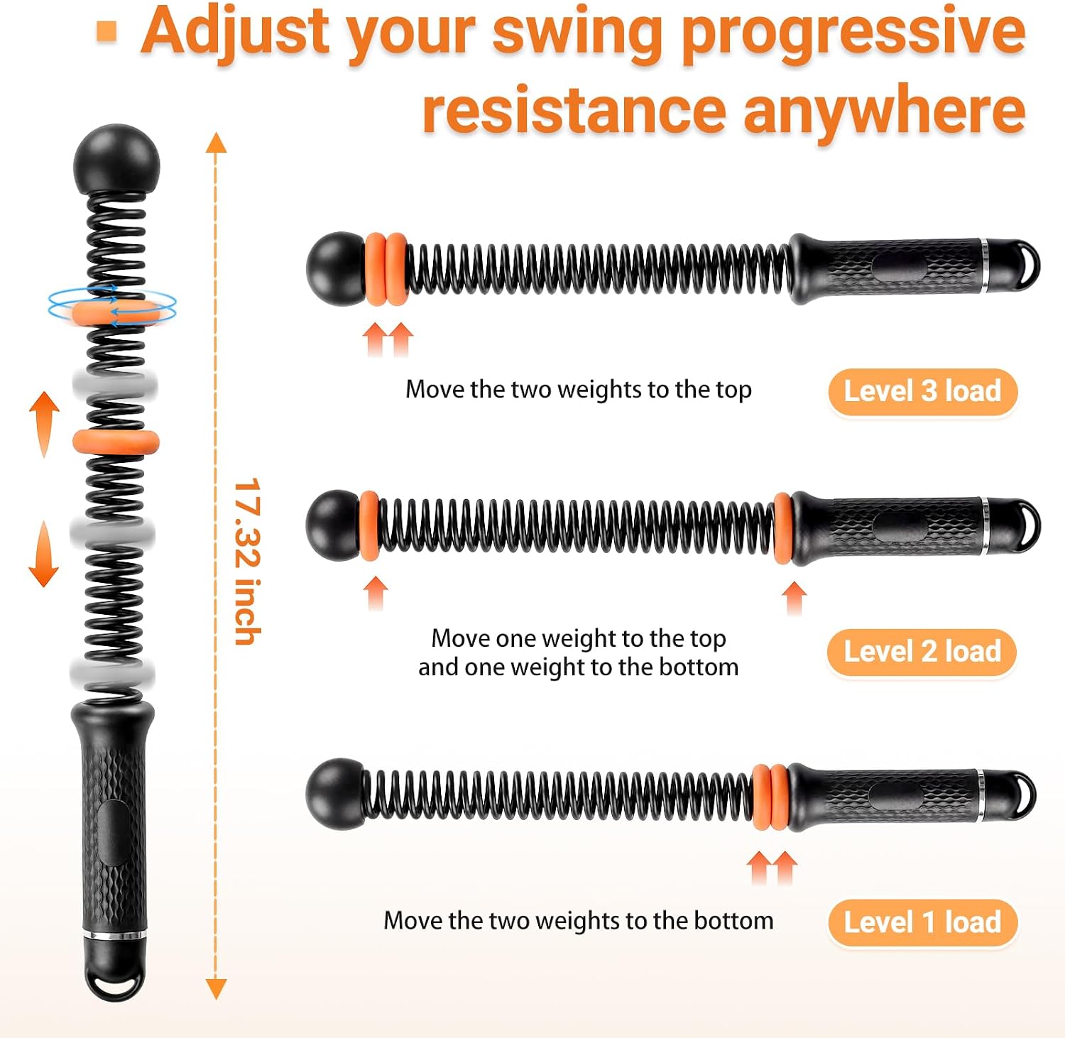 Adjustable Ropeless Battle Rop - Home Gym Exercise reseña y precio