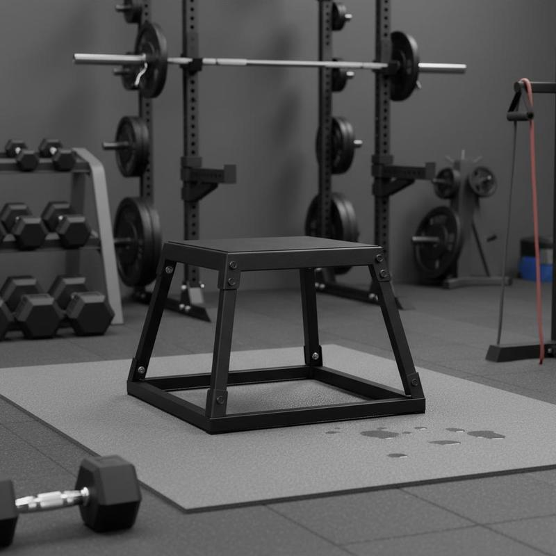 Steel Jumping Platform 12 Inch - Home Gym Exercise reseña y precio