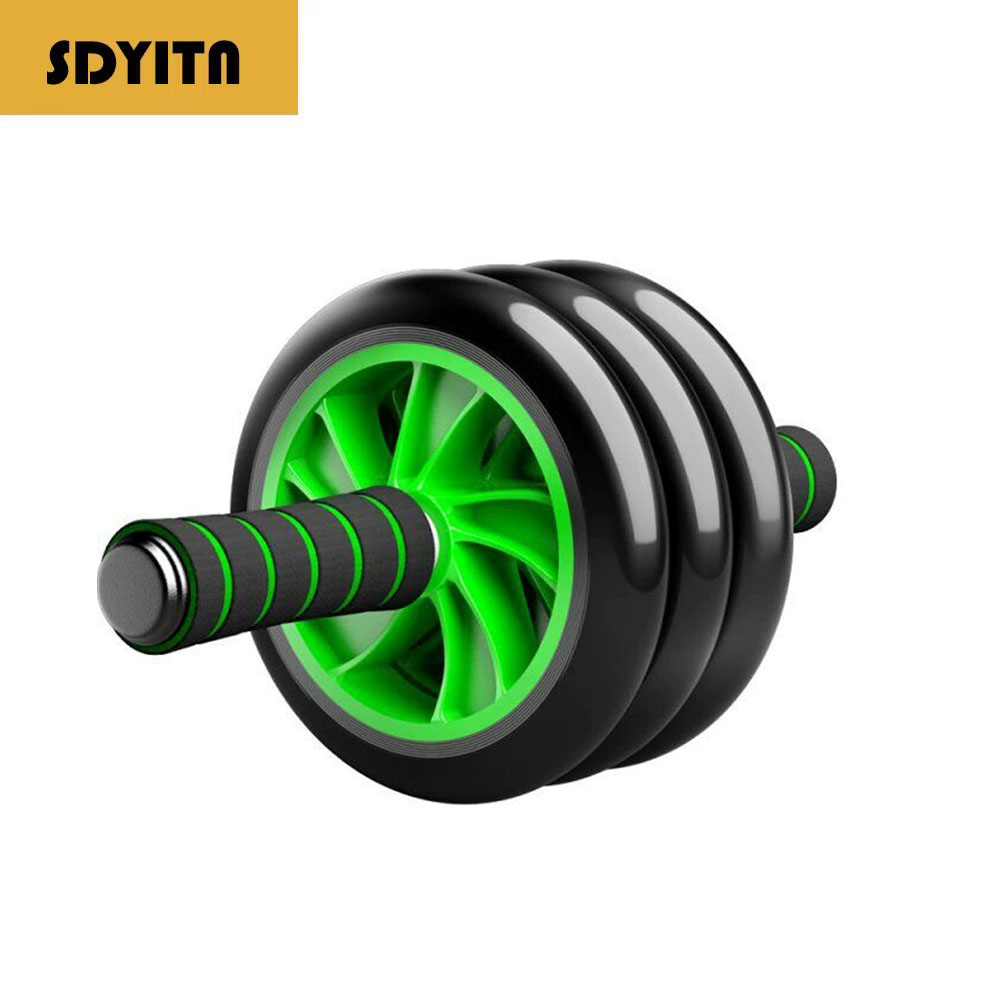 Portable Ab Roller with Dual W - Ab Roller Wheel reseña y precio