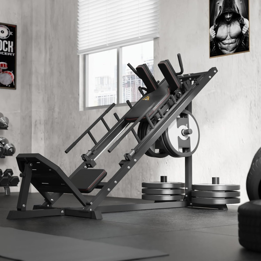 US Shipping Leg Press Hack Squ - Home Gym Hack reseña y precio