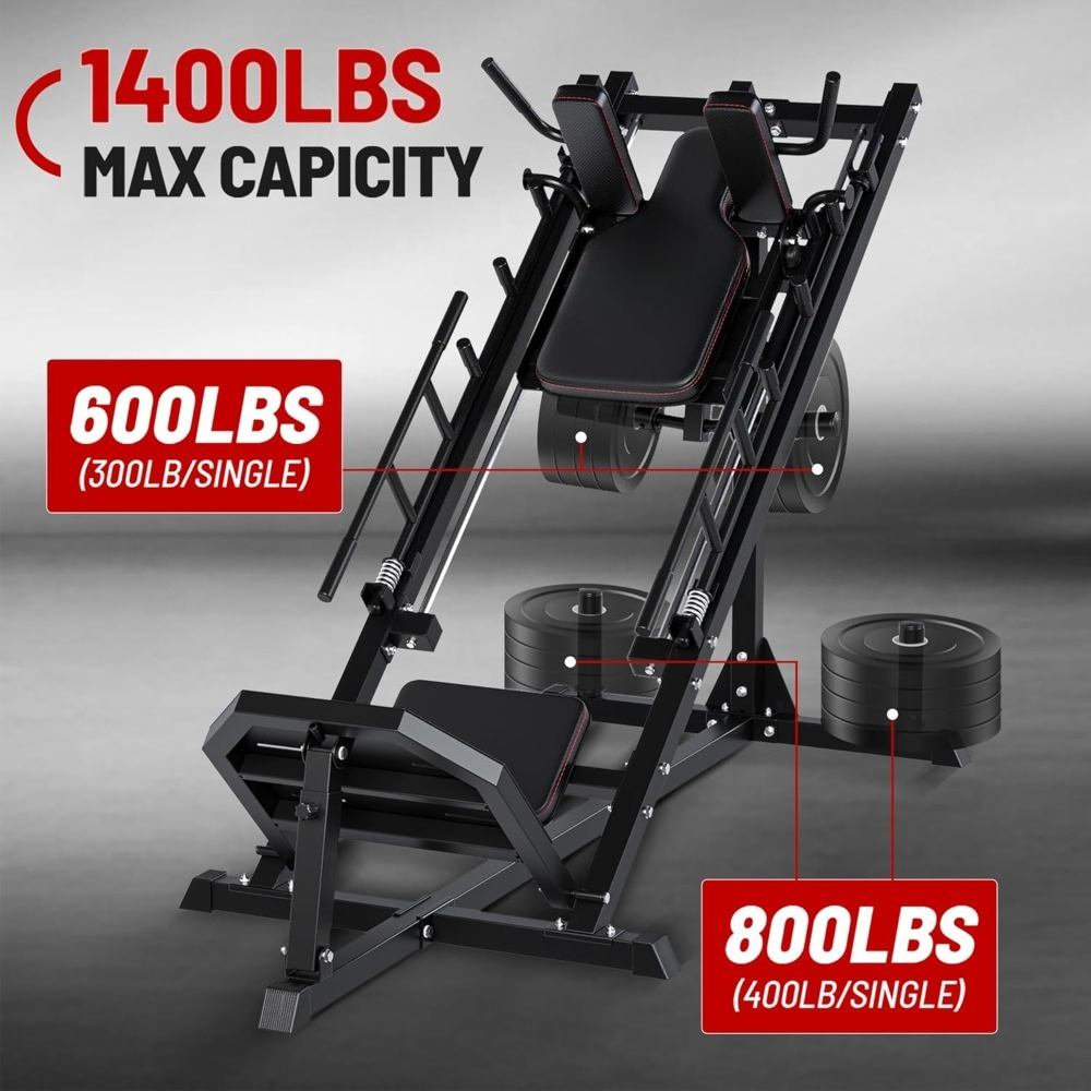 US Shipping Leg Press Hack Squ - Home Gym Hack reseña y precio