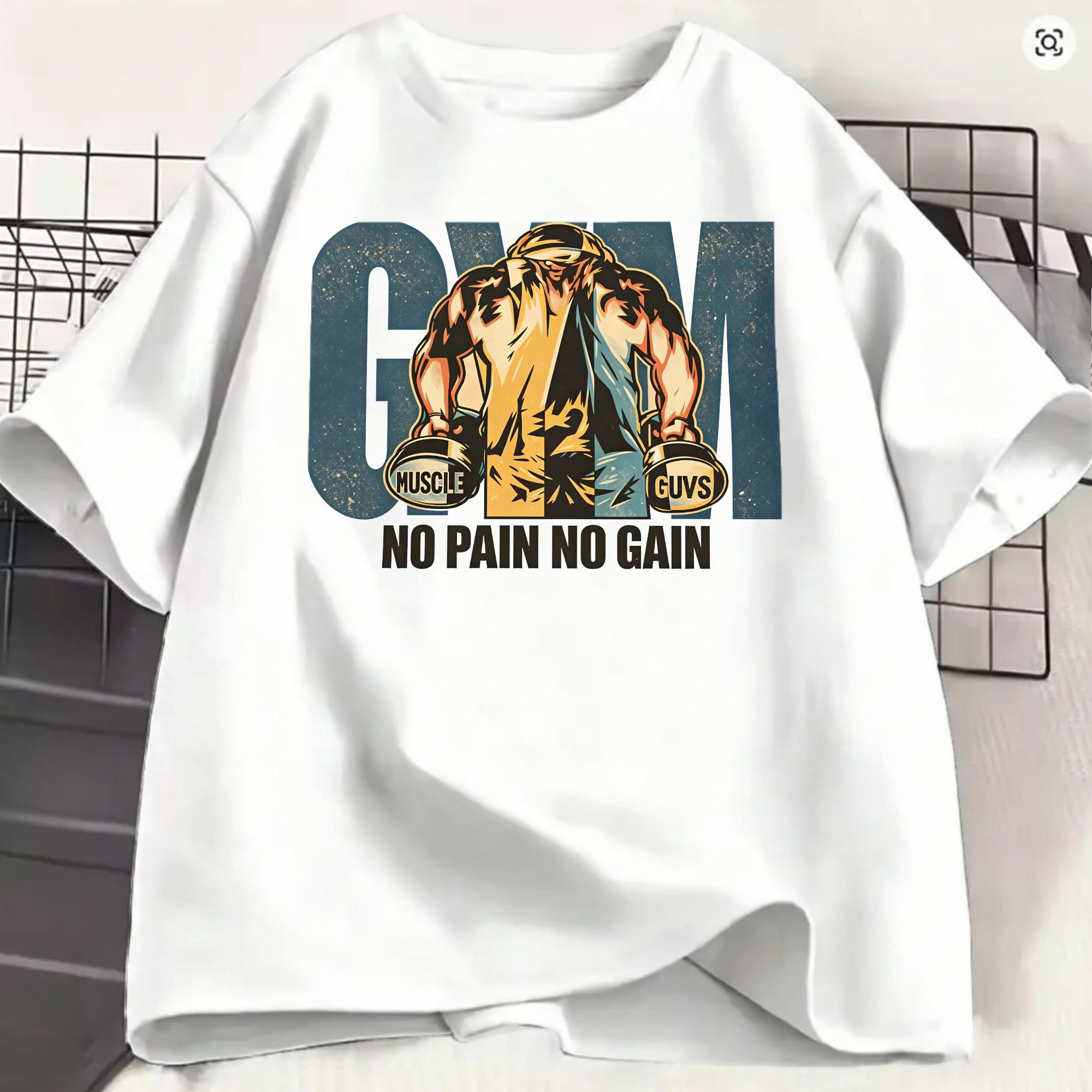 Men's T-Shirts Gym Bodybuildin - Home Gym China reseña y precio
