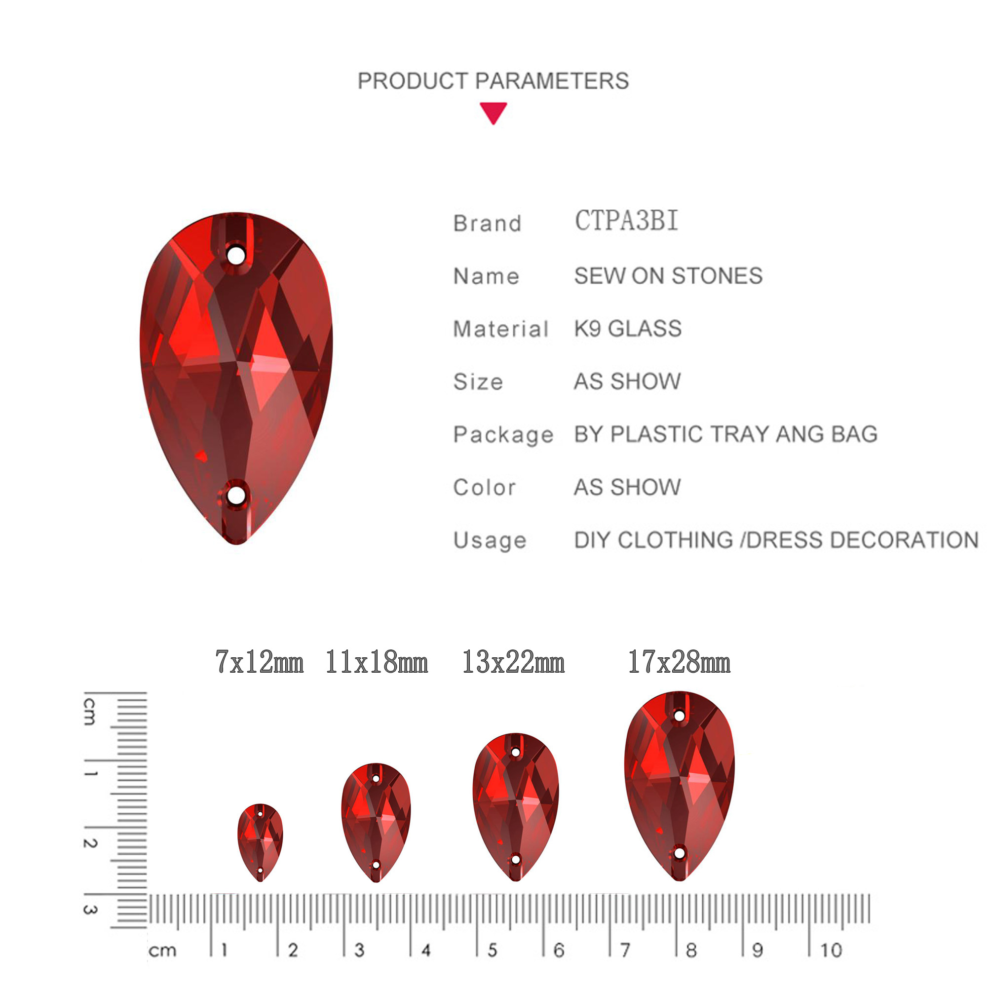 Tangerine Strass K9 Drop Pear  - Home Gym Outfit reseña y precio