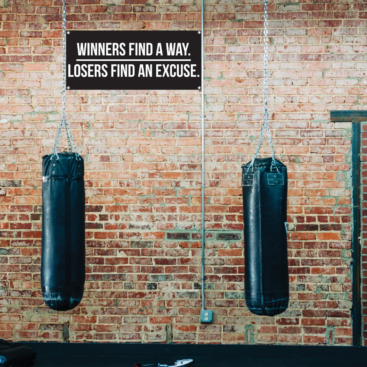 Motivational Wall Art Banner W - Home Gym Quotes reseña y precio