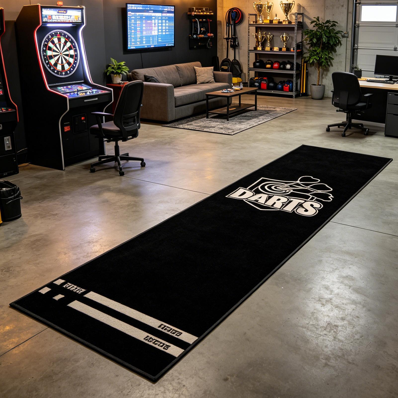 Darts Throw Mat Sports Practic - Home Gym Practice reseña y precio