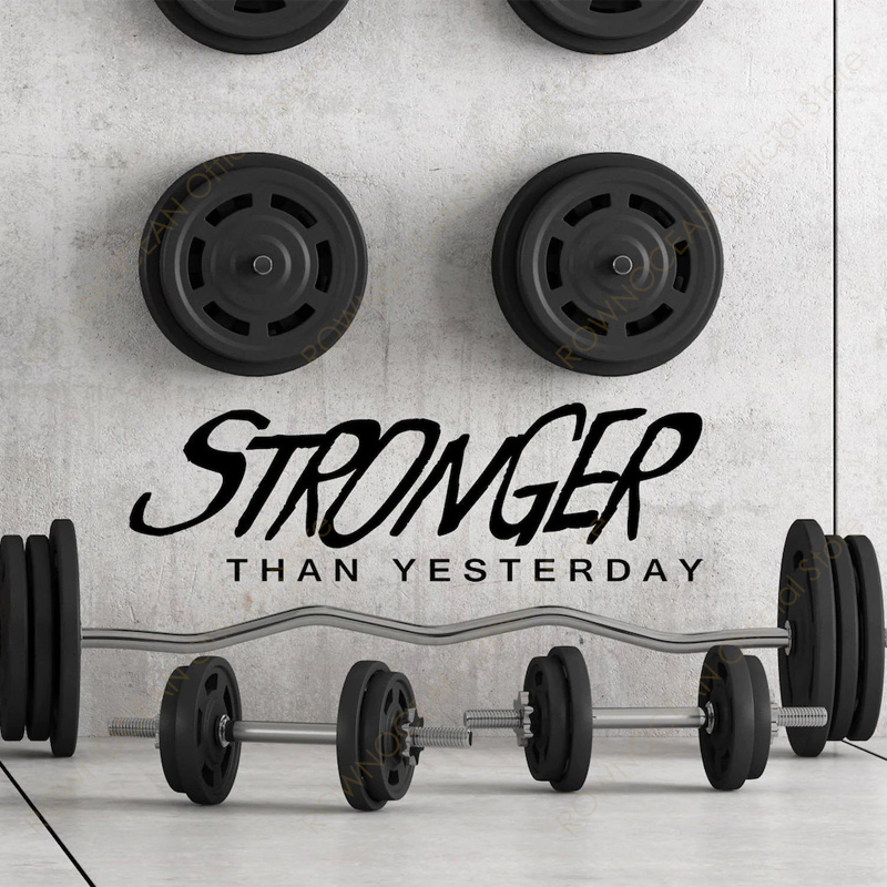Stronger Than Yesterday Gym Wa - Home Gym Quotes reseña y precio