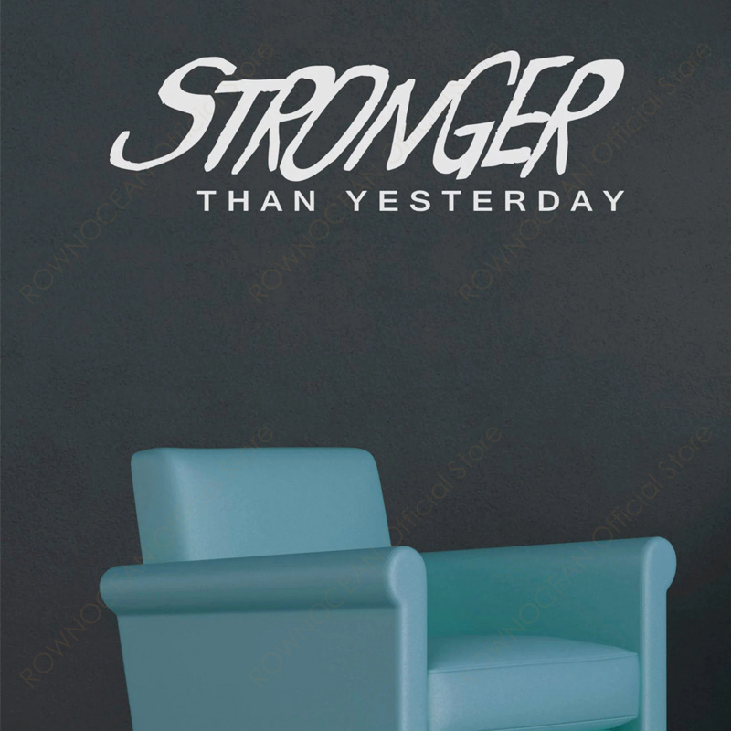 Stronger Than Yesterday Gym Wa - Home Gym Quotes reseña y precio