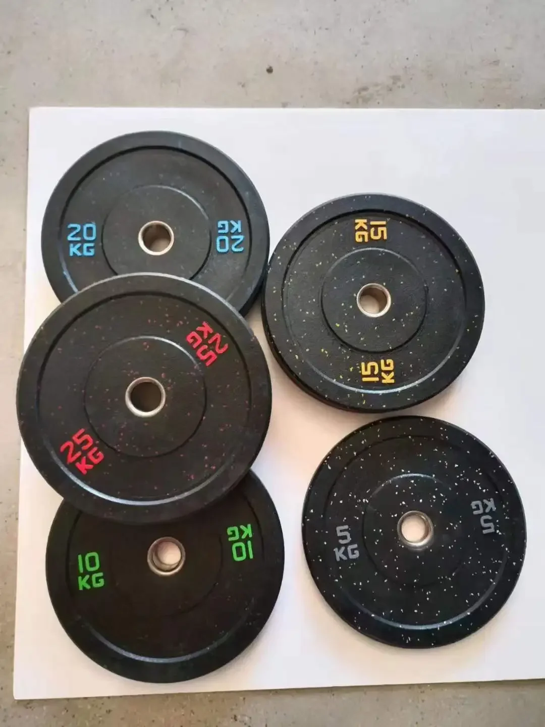 Commercial Gym Equipment Barbe - Weight Plate Bumper reseña y precio
