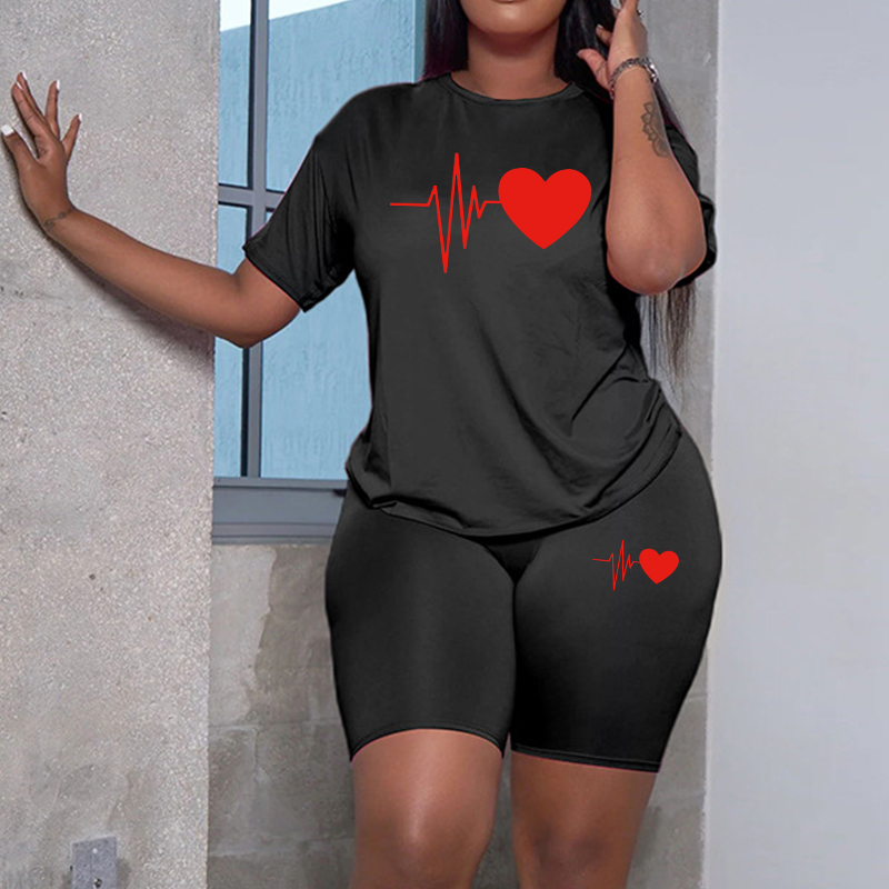 2025 Popular Women's Heartbeat - Home Gym Outfit reseña y precio