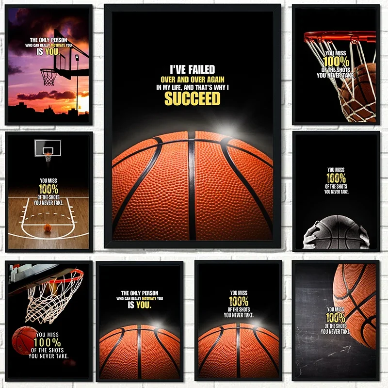 Basketball Inspirational Quote - Home Gym Quotes reseña y precio