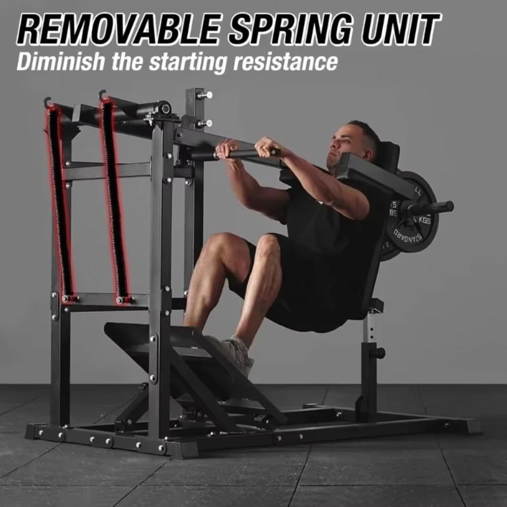 Heavy Duty Pendulum Squat Mach - Home Gym Hack reseña y precio