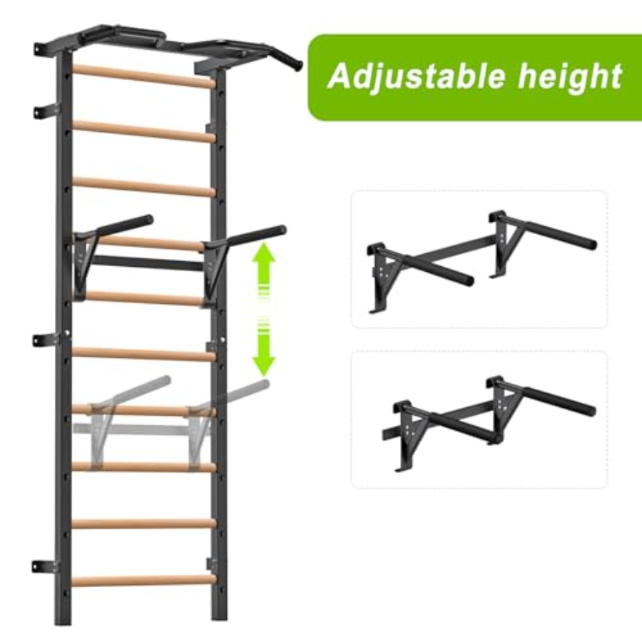 Wall Mounted Gymnastic Stall B - Home Gym Pull Up reseña y precio
