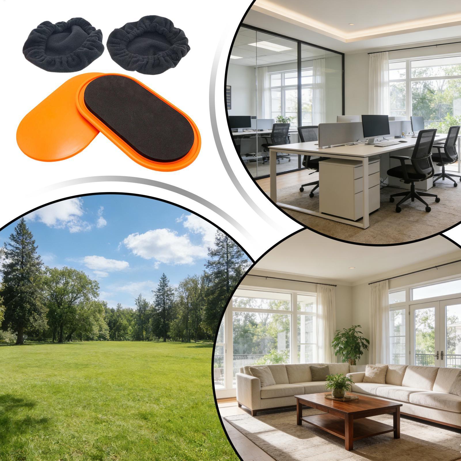Sliders For Working Out Oval S - Home Gym Daily Routine reseña y precio
