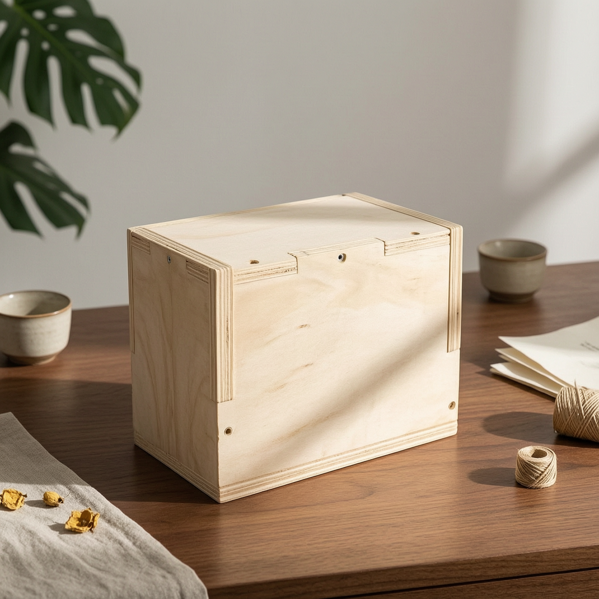 Wooden Plyo Box Versatile Wood - Home Gym Exercise reseña y precio