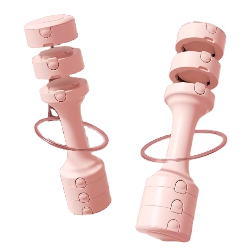 Pink Adjustable Steel Kettlebe - Home Gym Daily Routine reseña y precio