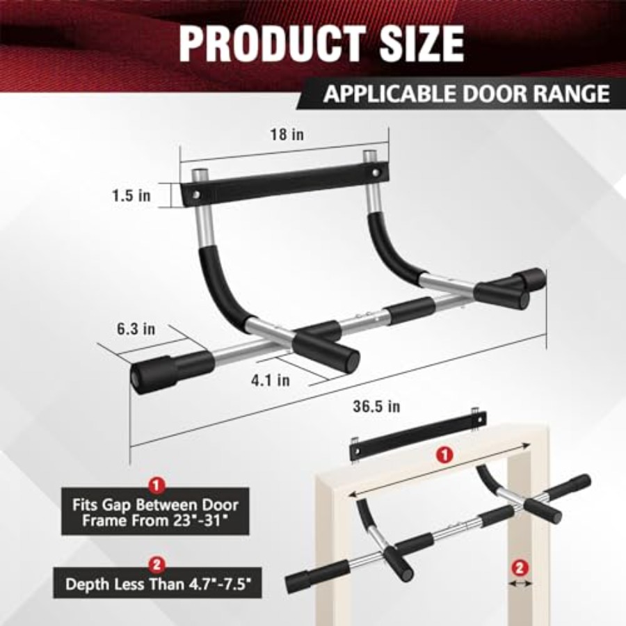 Home Gym Workout Set Doorway P - Ab Roller Wheel reseña y precio
