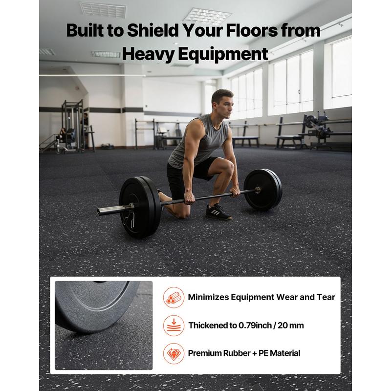 Puzzle Exercise Mat, 12 PCS Fi - Home Gym Exercise reseña y precio