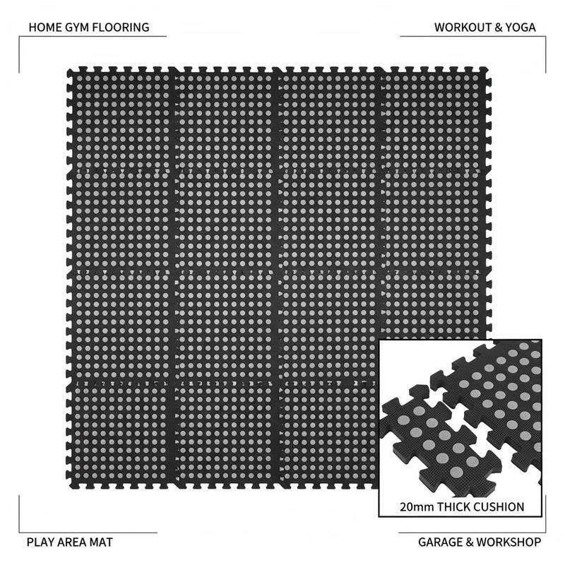Puzzle Exercise Mat, 12 PCS Fi - Home Gym Exercise reseña y precio
