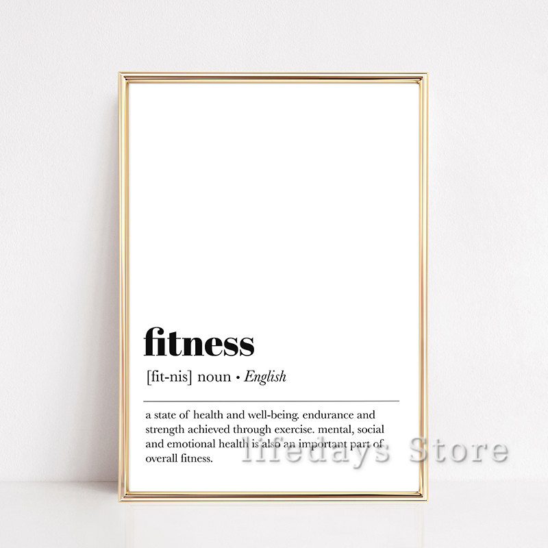 Fitness Work Out Funny Quotes  - Home Gym Quotes reseña y precio
