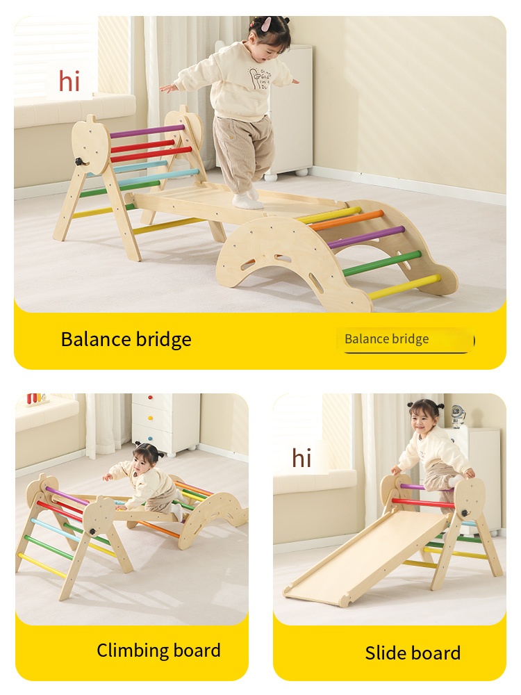 Eco-Friendly Indoor Playground - Home Gym For Toddlers reseña y precio