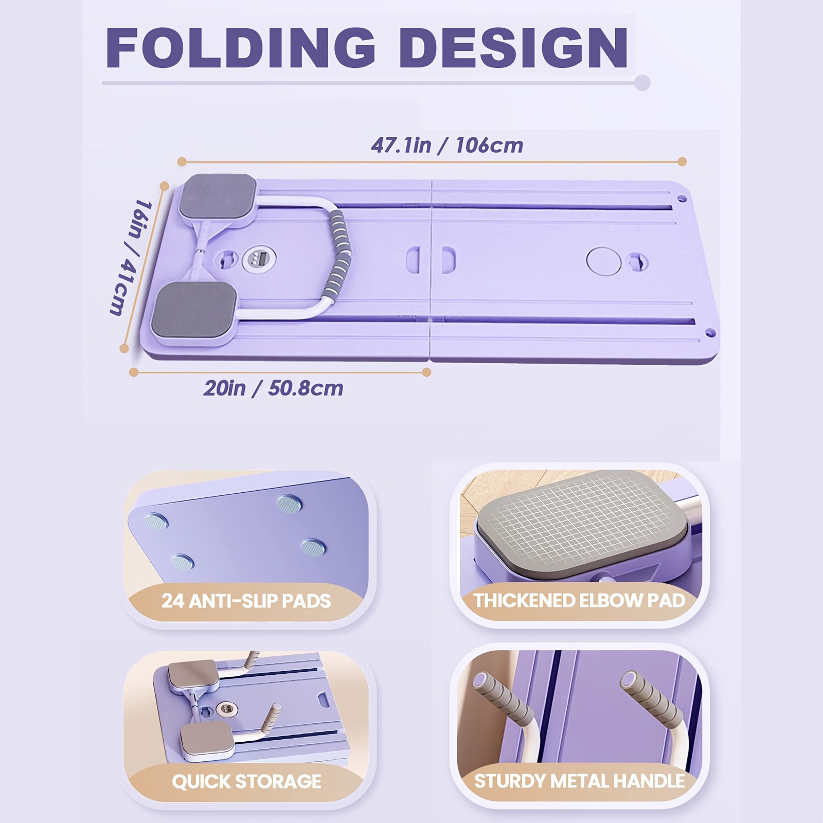 Multifunctional Foldable Pilat - Ab Roller Wheel reseña y precio