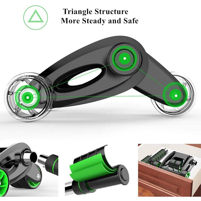 Folding Abs Workout Ab Roller  - Ab Roller Wheel reseña y precio
