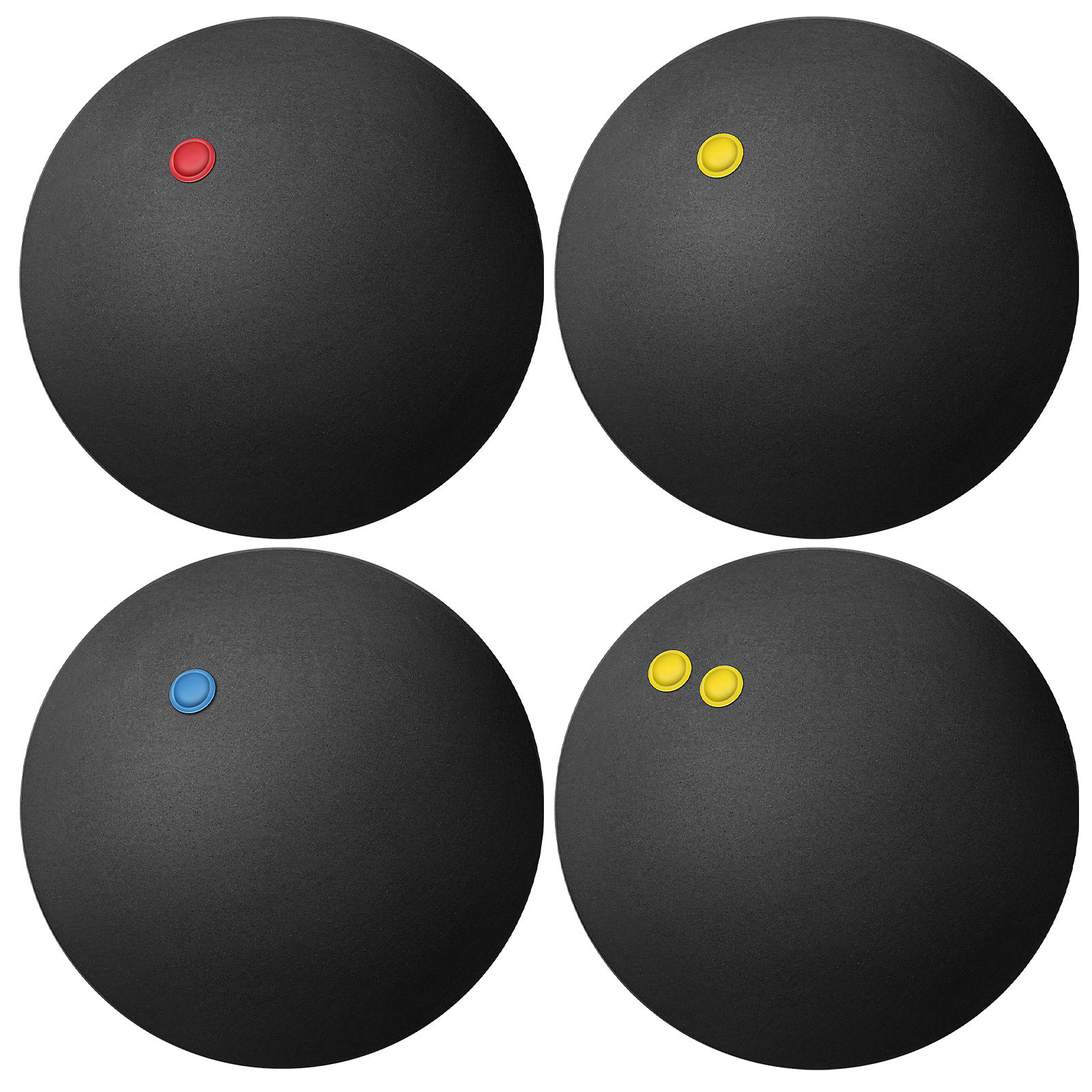 4Pcs Squash Balls Blue Assorte - Home Gym Practice reseña y precio