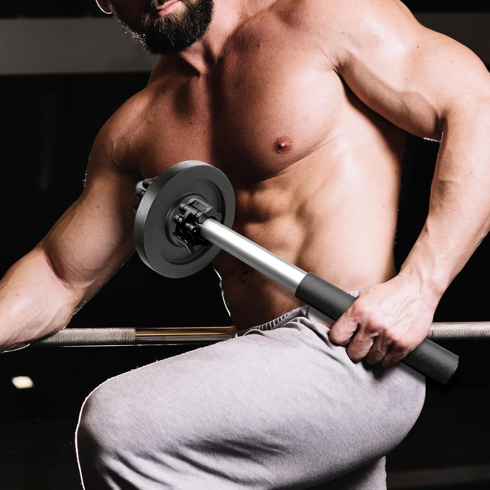 Dumbbell Handles Wrist Bar Wor - Home Gym Daily Routine reseña y precio