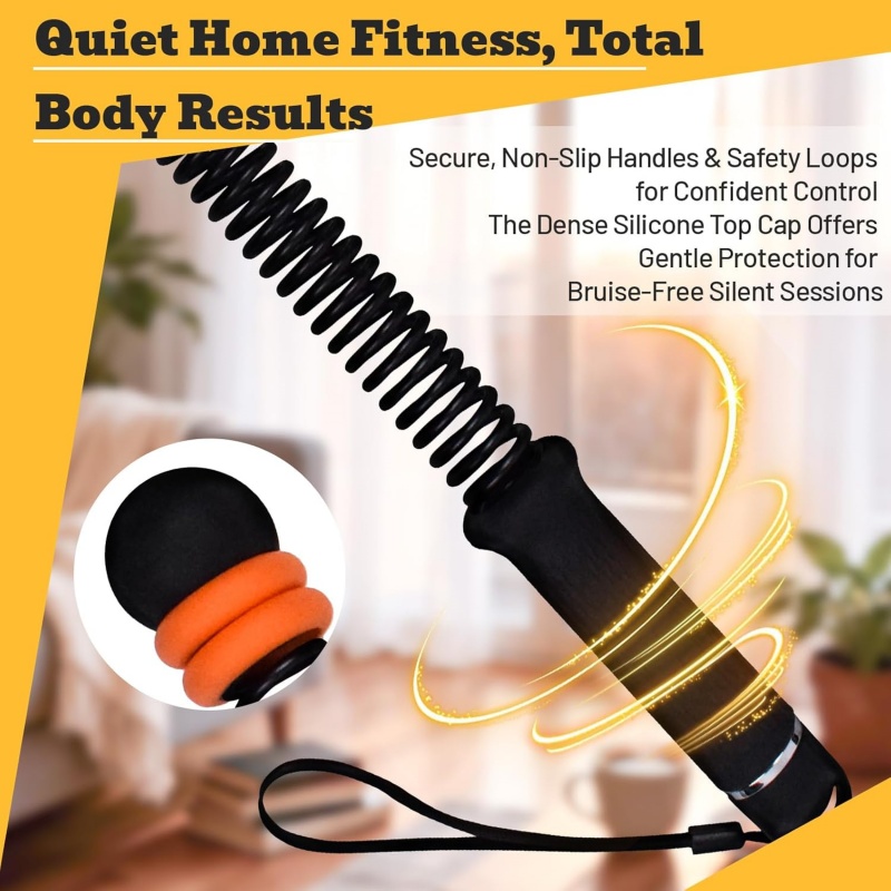 Easy Carry Silent Fitness Tool - Home Gym Weight reseña y precio