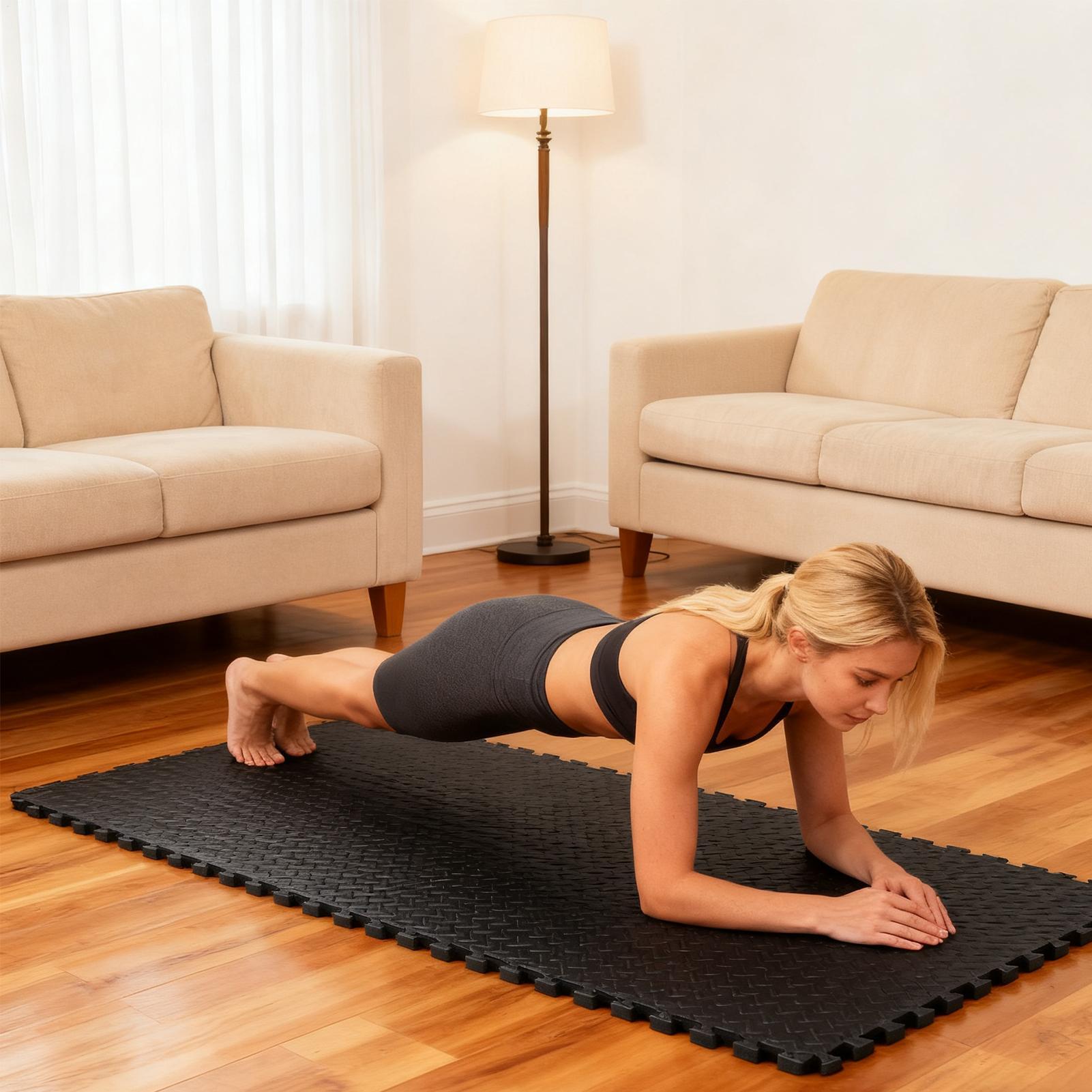 Interlocking Floor Mats Interl - Home Gym For Toddlers reseña y precio