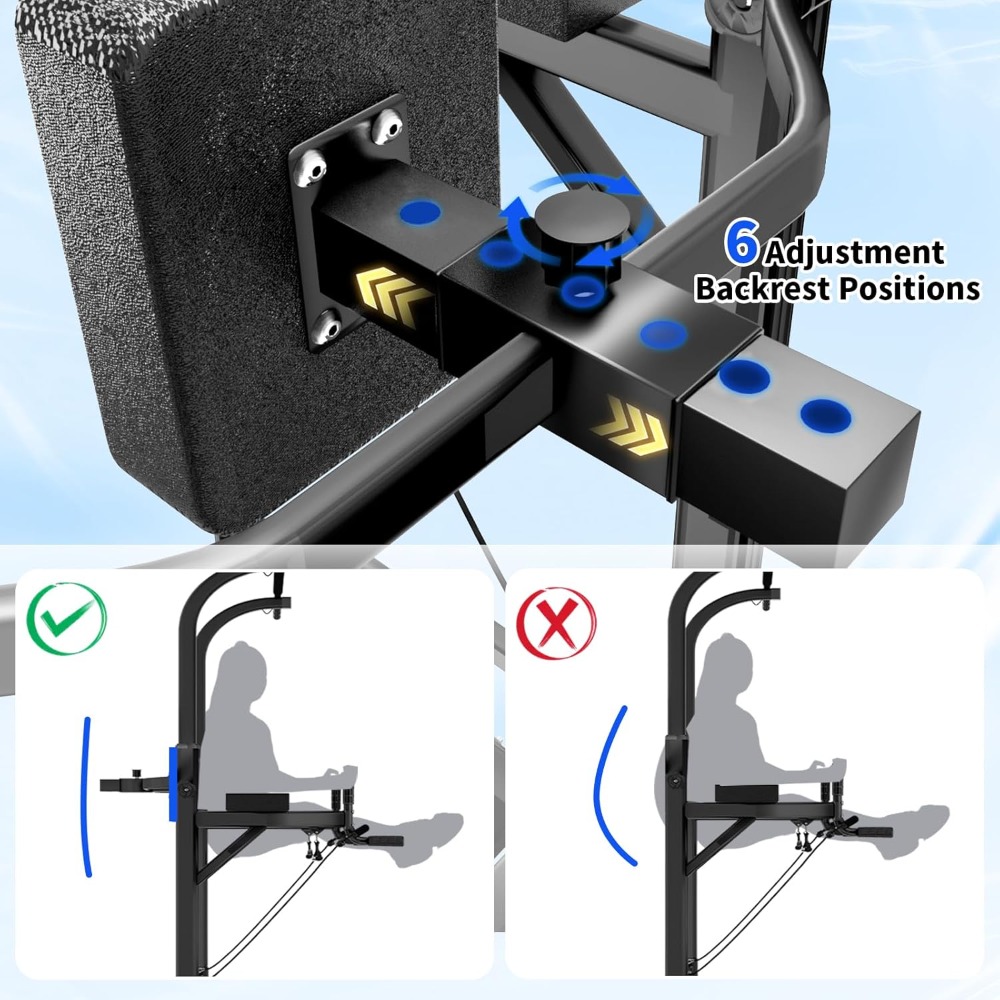 Adjustable Pull Up Tower, Free - Home Gym Pull Up reseña y precio