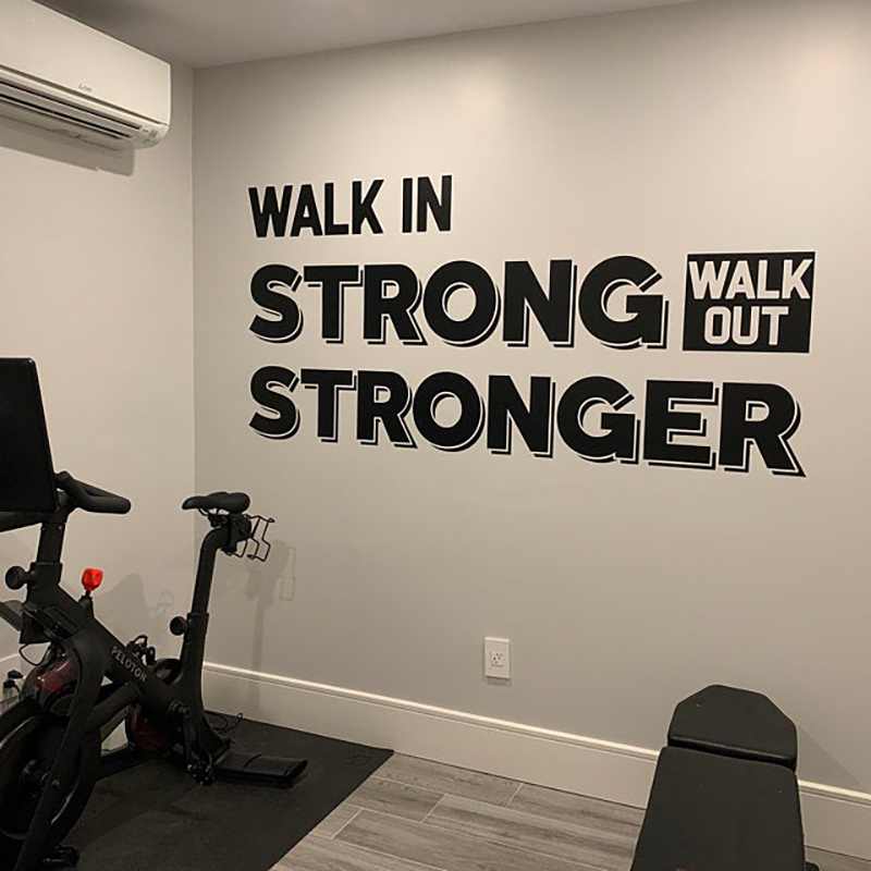 Gym Decor Ideas Home Gym, Be S - Home Gym Quotes reseña y precio