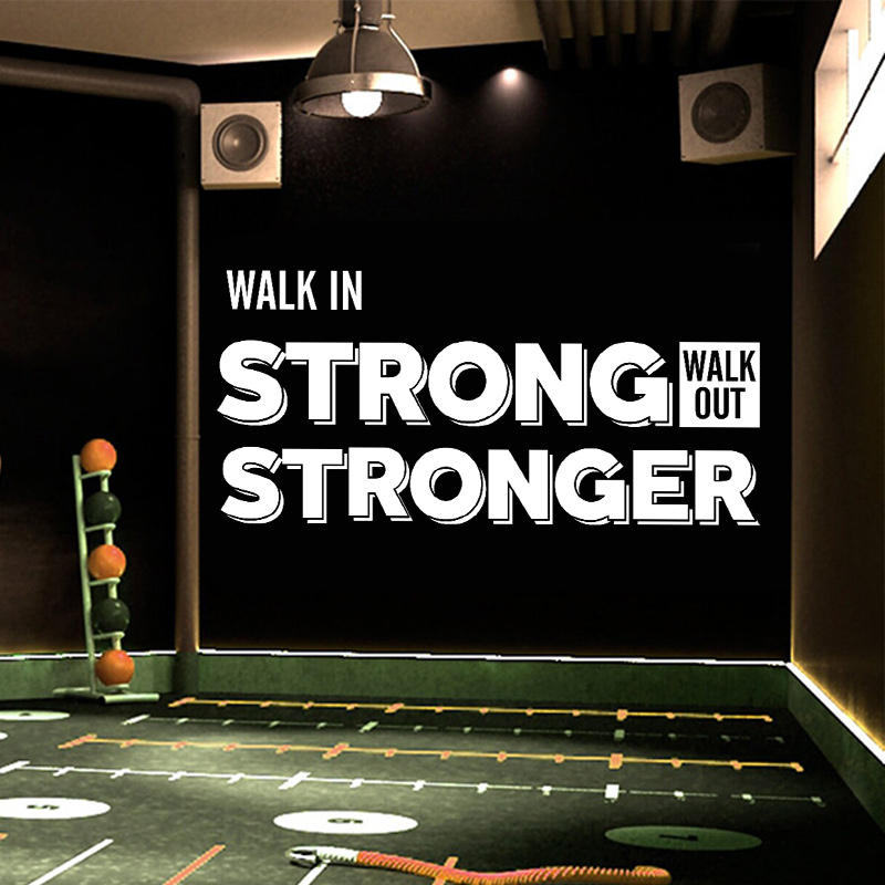 Gym Decor Ideas Home Gym, Be S - Home Gym Quotes reseña y precio