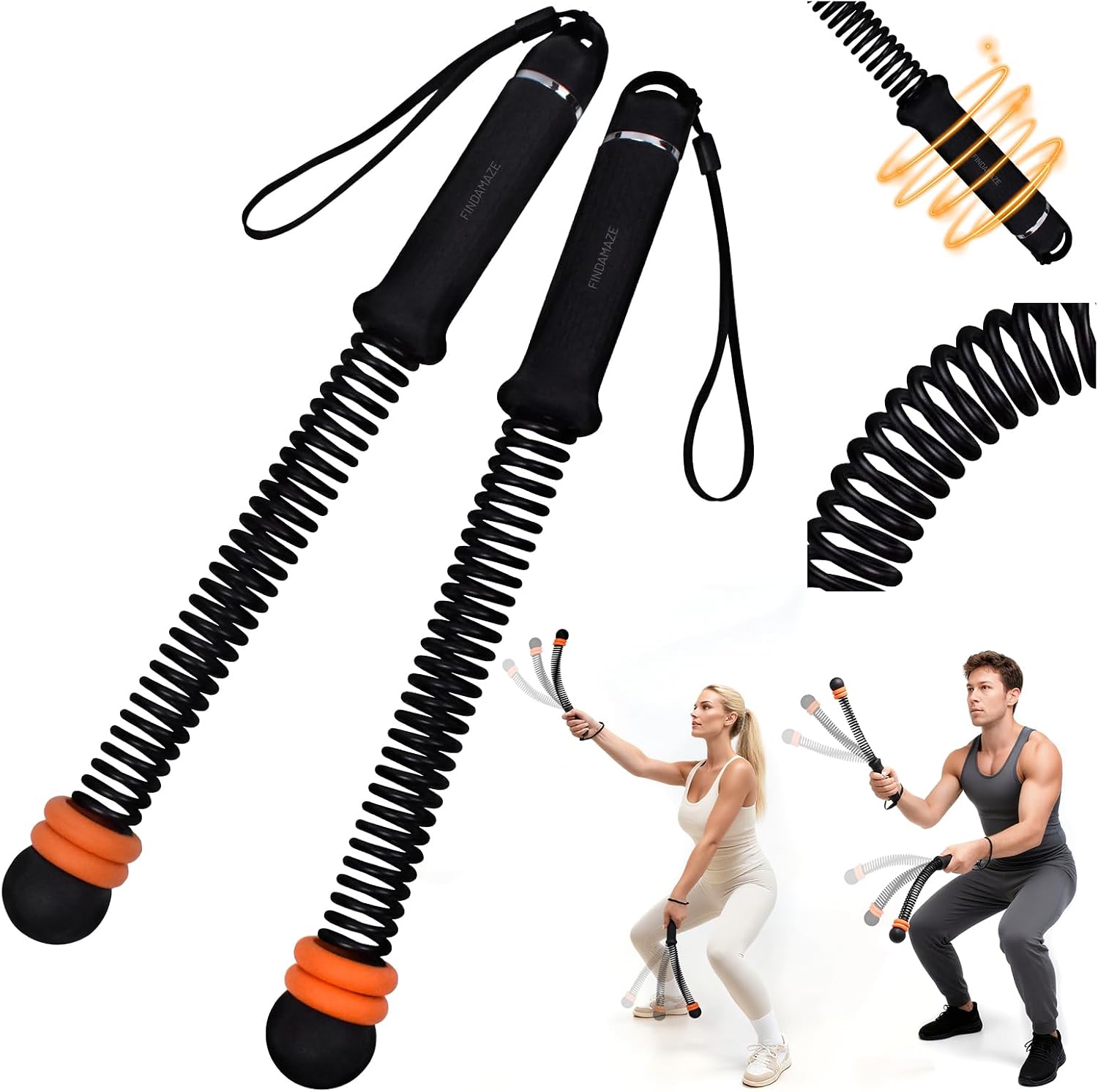 Ropeless Battle Ropes with Adj - Home Gym Exercise reseña y precio