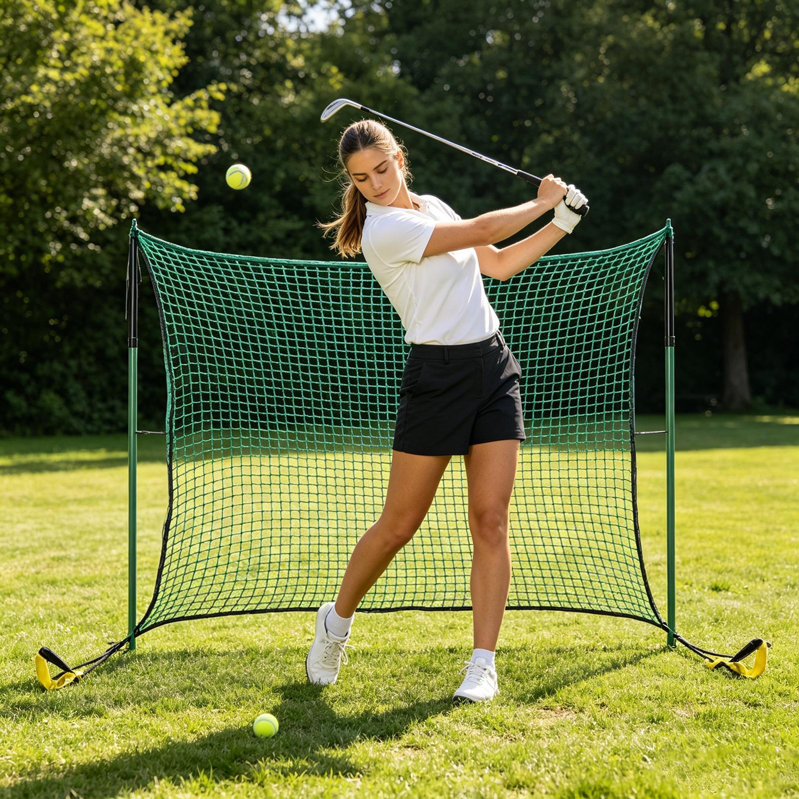 Golf Hitting Net Outdoor Train - Home Gym Practice reseña y precio