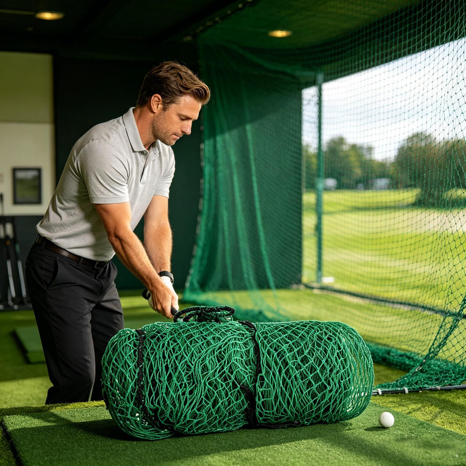Golf Hitting Net Outdoor Train - Home Gym Practice reseña y precio