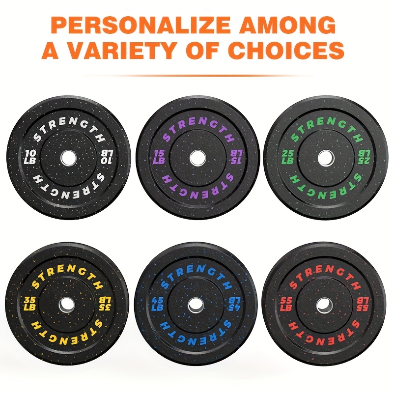 Rubber Weight Plate, 2-Inch Bu - Weight Plate Bumper reseña y precio