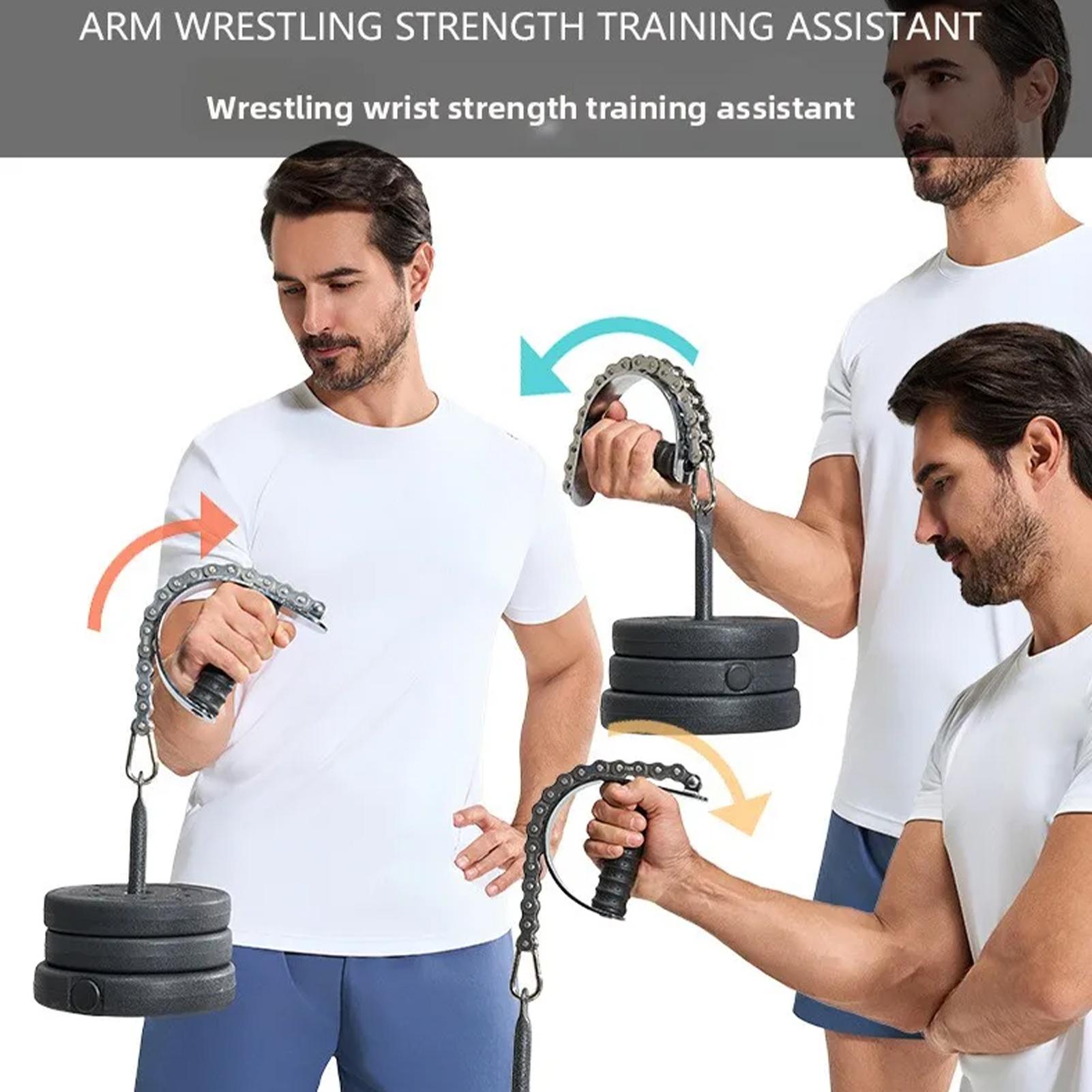 Arm Wrestling Strap Barbell Gr - Home Gym Exercise reseña y precio