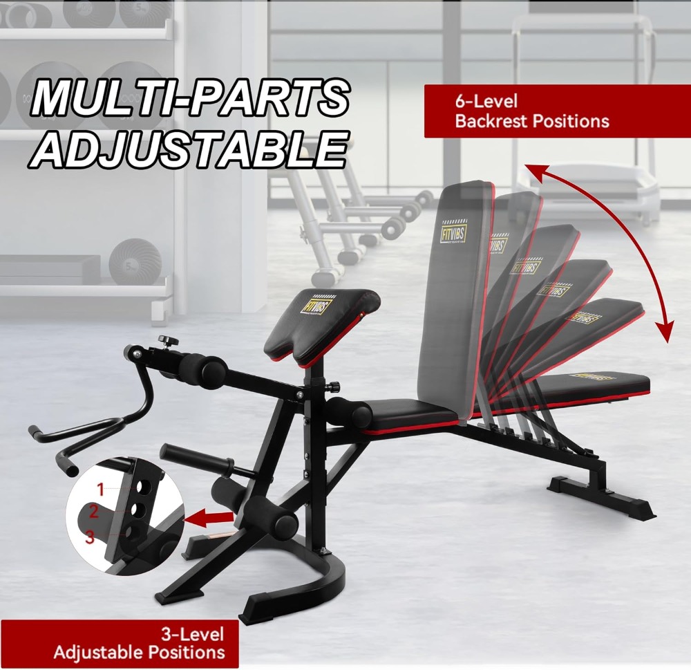 Adjustable Weight Bench for Ho - Home Gym Weight reseña y precio