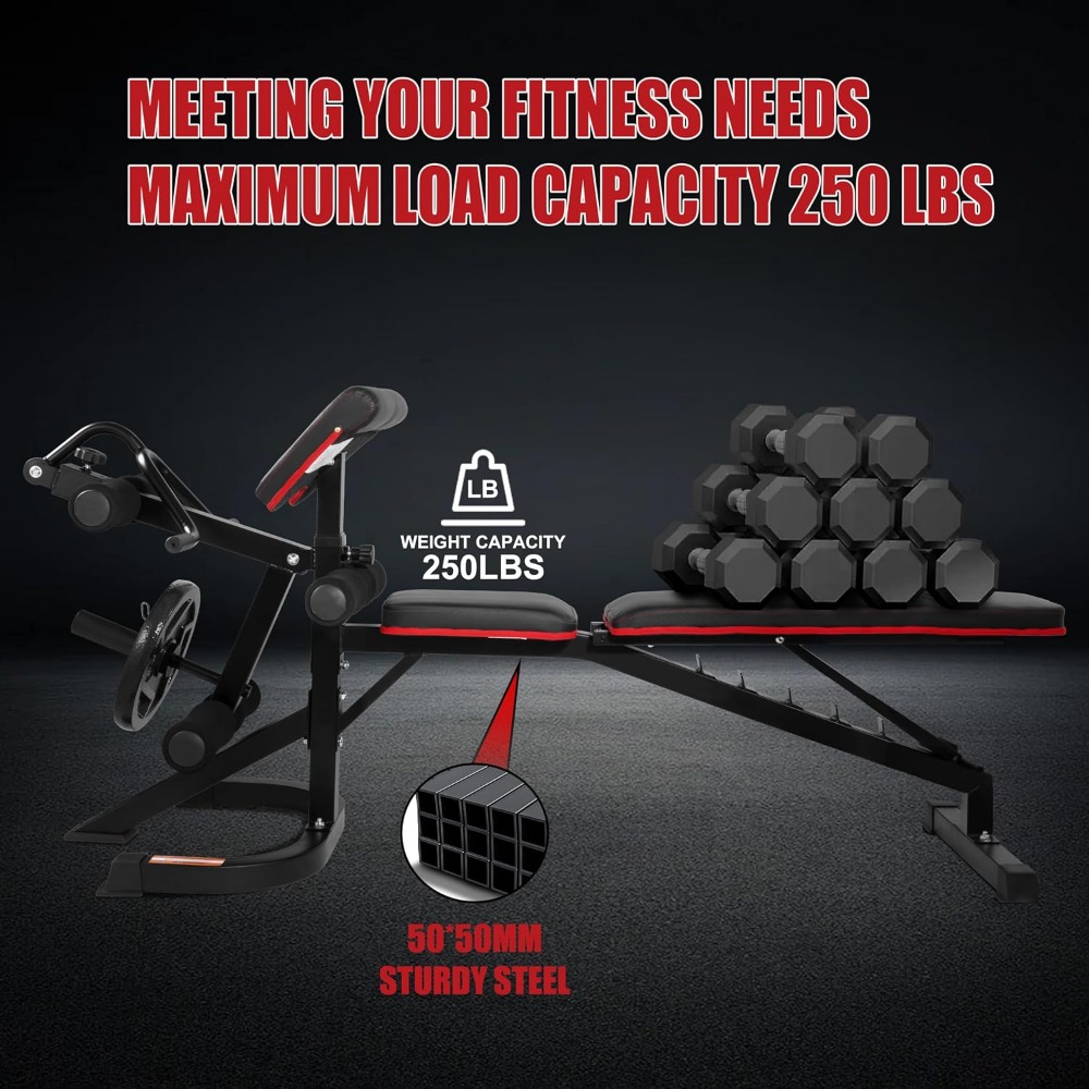Adjustable Weight Bench for Ho - Home Gym Weight reseña y precio